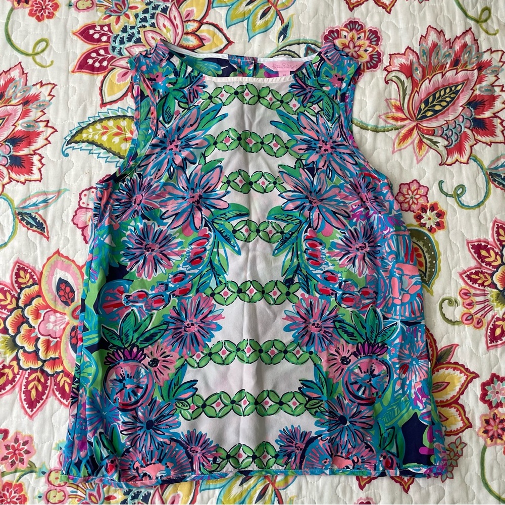 Lilly Pulitzer silk blouse